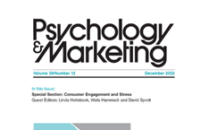 New Publication is Psychology Marketing